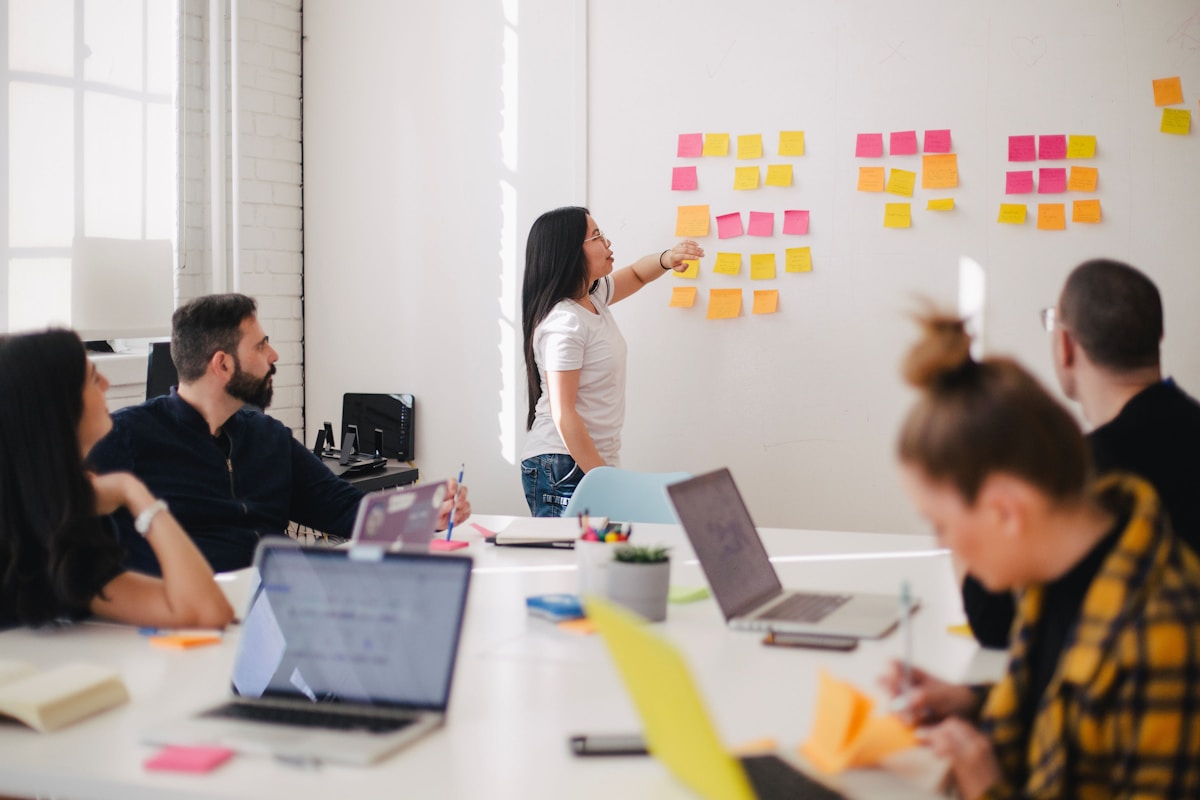 Brand lab reference materials and FAQ context at Anson Road studio